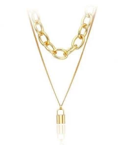 Own Saviour Accessories Padlock Necklace