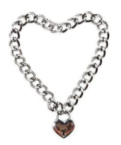 Own Saviour Chunky Heart Lock Necklace Accessories