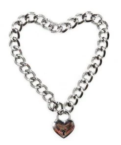 Own Saviour Chunky Heart Lock Necklace Accessories
