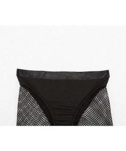Own Saviour Fishnet Suspender Shorts Pants