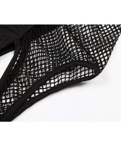 Own Saviour Fishnet Suspender Shorts Pants