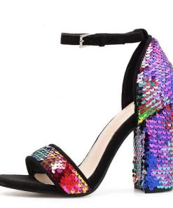 Own Saviour Multicoloured Sequin Heels 7 Own Saviour Multicoloured Sequin Heels