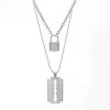 Own Saviour Lock Blade Necklace Accessories