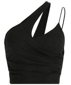 Own Saviour Irregular Strap Crop