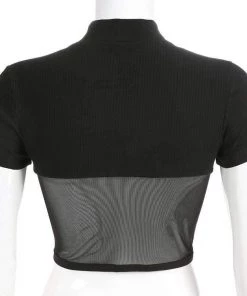 Own Saviour Mesh Half Top Tees + Tops