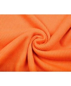 Own Saviour Neon Orange Popper Dress Dresses + Sets