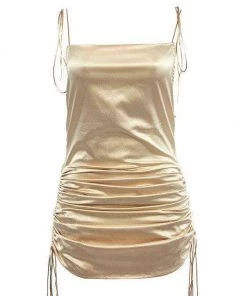 Own Saviour Dresses + Sets Low Back Ruched Dress