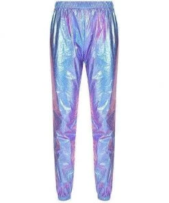 Own Saviour Metallic Cuffed Pants