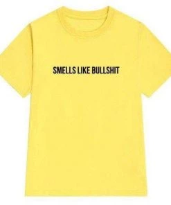 Own Saviour Smells Like Bullshit Tee Tees + Tops