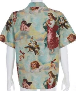 Own Saviour Angel Cherub Shirt Tees + Tops