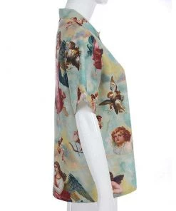 Own Saviour Angel Cherub Shirt Tees + Tops