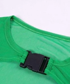 Own Saviour Various Colour Mesh Buckle Crop Tees + Tops