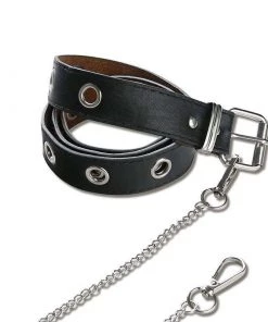Own Saviour Black Chain Belt
