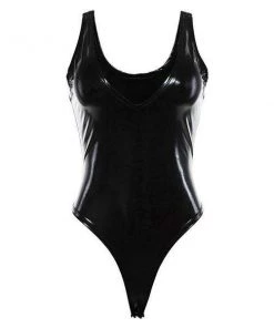 Own Saviour Faux Leather Bodysuit
