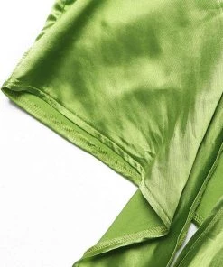 Own Saviour Satin Tie Shirt