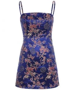 Own Saviour Lala Chinese Print Dress