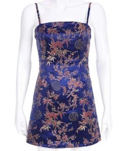 Own Saviour Lala Chinese Print Dress