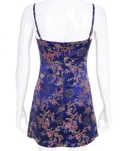 Own Saviour Lala Chinese Print Dress