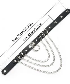 Own Saviour Multi Chain Choker Accessories