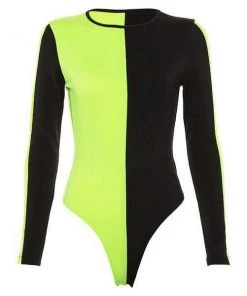 Own Saviour Bodysuits Neon Splice Bodysuit