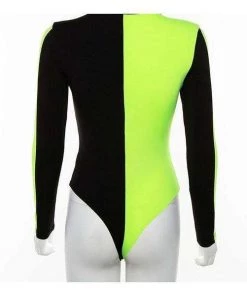 Own Saviour Bodysuits Neon Splice Bodysuit