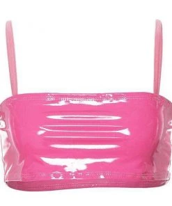 Own Saviour Pink PU Crop