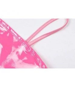 Own Saviour Pink PU Crop