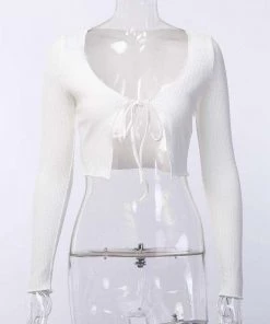 Own Saviour Knit Rib Crop