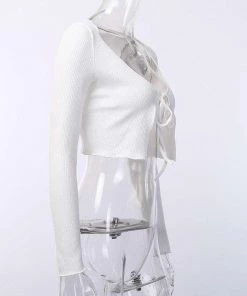 Own Saviour Knit Rib Crop