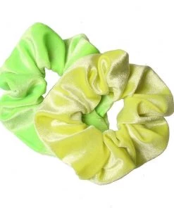 Own Saviour Velvet Neon Scrunchies (Pair) Accessories