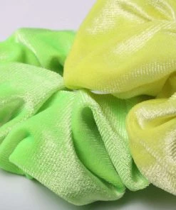 Own Saviour Velvet Neon Scrunchies (Pair) Accessories