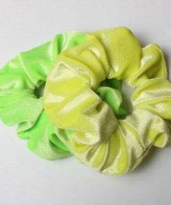 Own Saviour Velvet Neon Scrunchies (Pair) Accessories