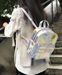Own Saviour Rita Holographic Backpack Bags