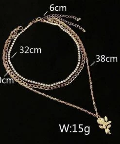 Own Saviour Rose Layer Necklaces