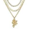 Own Saviour Rose Layer Necklaces