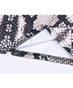 Own Saviour Slither Snake Print Cycle Shorts Set