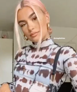 Own Saviour Tie Dye Backless Crop Tees + Tops