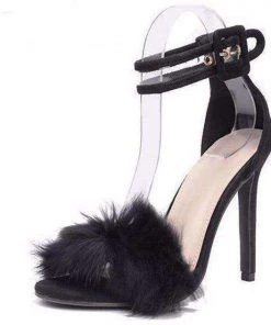 Own Saviour Tallie Fur Heels Shoes