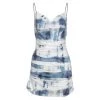 Own Saviour Tie Dye Flared Mini Dress