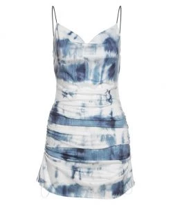 Own Saviour Tie Dye Flared Mini Dress