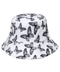Own Saviour Butterfly Outline Bucket Hat New In