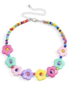 Own Saviour Flower Toy Choker Necklace Accessories