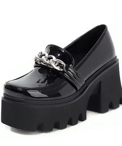 Own Saviour Chunky Chain Y2K Platform Shoes New In