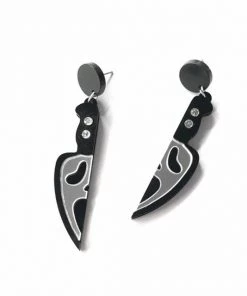 Own Saviour New In Scream Knife Earrings