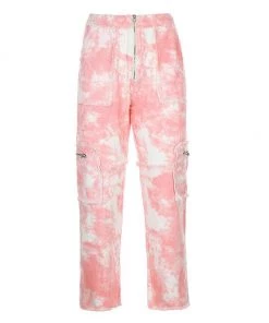 Own Saviour Tie Dye Zip Pants