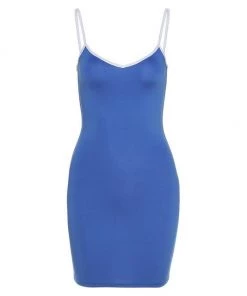 Own Saviour Dresses + Sets Blue White Stripe Mini Dress