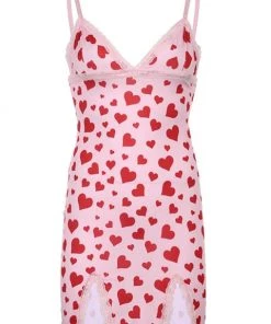 Own Saviour Love Heart Split Dress New In