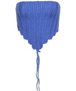 Own Saviour Knitted Point Tube Top