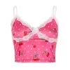 Own Saviour Cherry Pop Cami Crop New In