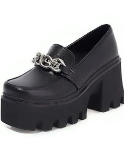 Own Saviour Chunky Chain Y2K Platform Shoes New In